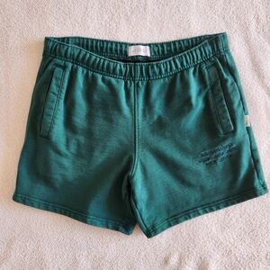 SATURDAYS NEW YORK CITY Austin International Sweat Short Mens Size Sm Green